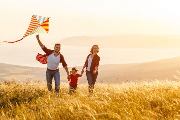Family celebrating National Recovery Month